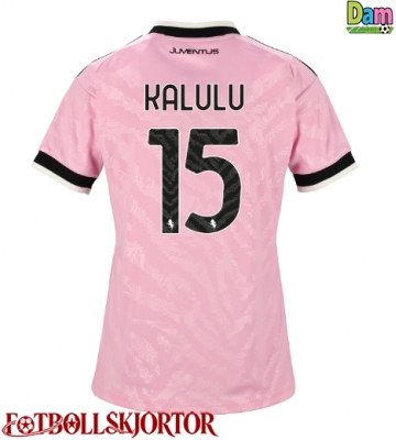 Juventus Pierre Kalulu #15 Bortatröja Dam 2026-27 Kortärmad